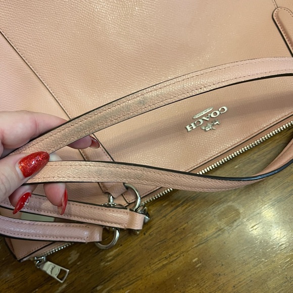 Pink Coach purse and matching wallet - Picture 5 of 5